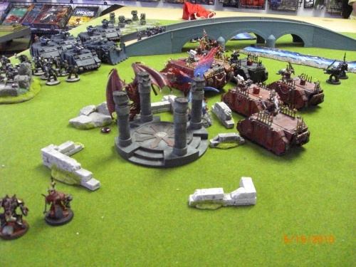 Chaos Daemons claim the Objective.